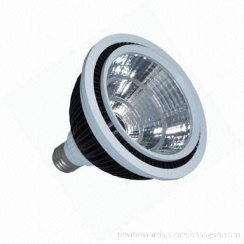 18W E27 COB PAR38 LED Bulb with 1,550-1,650lm, Aluminum Housing
